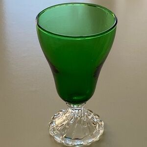 Anchor Hocking Inspiration line - Forest Green Burple Glass